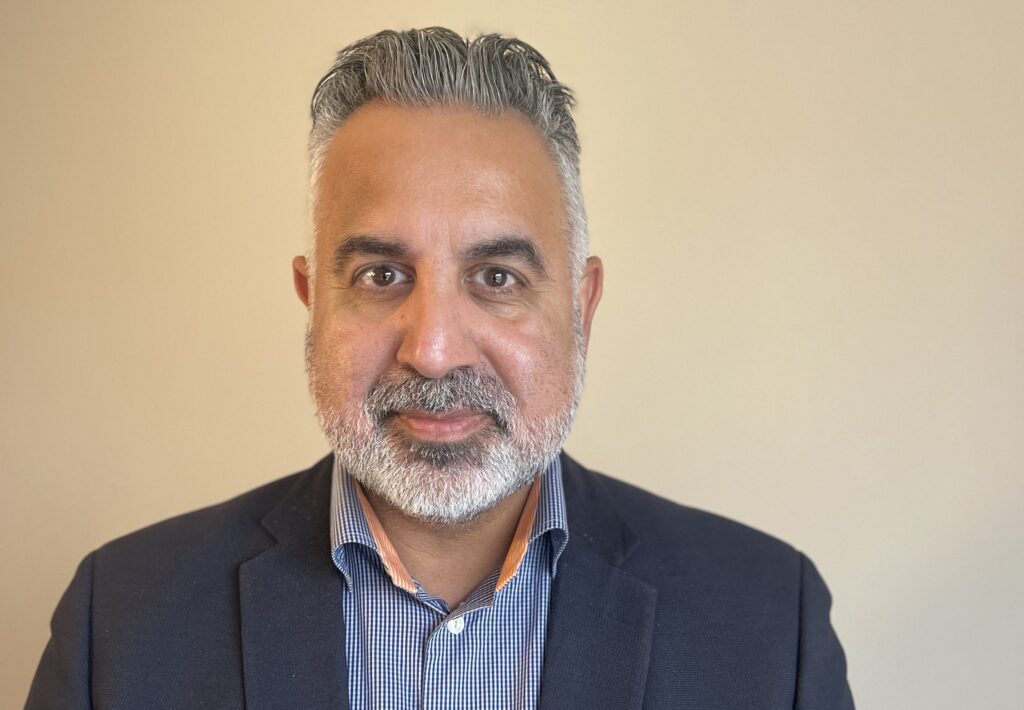 Nasr Khan, tillförordnad ordförande på Taxiunionen. 
