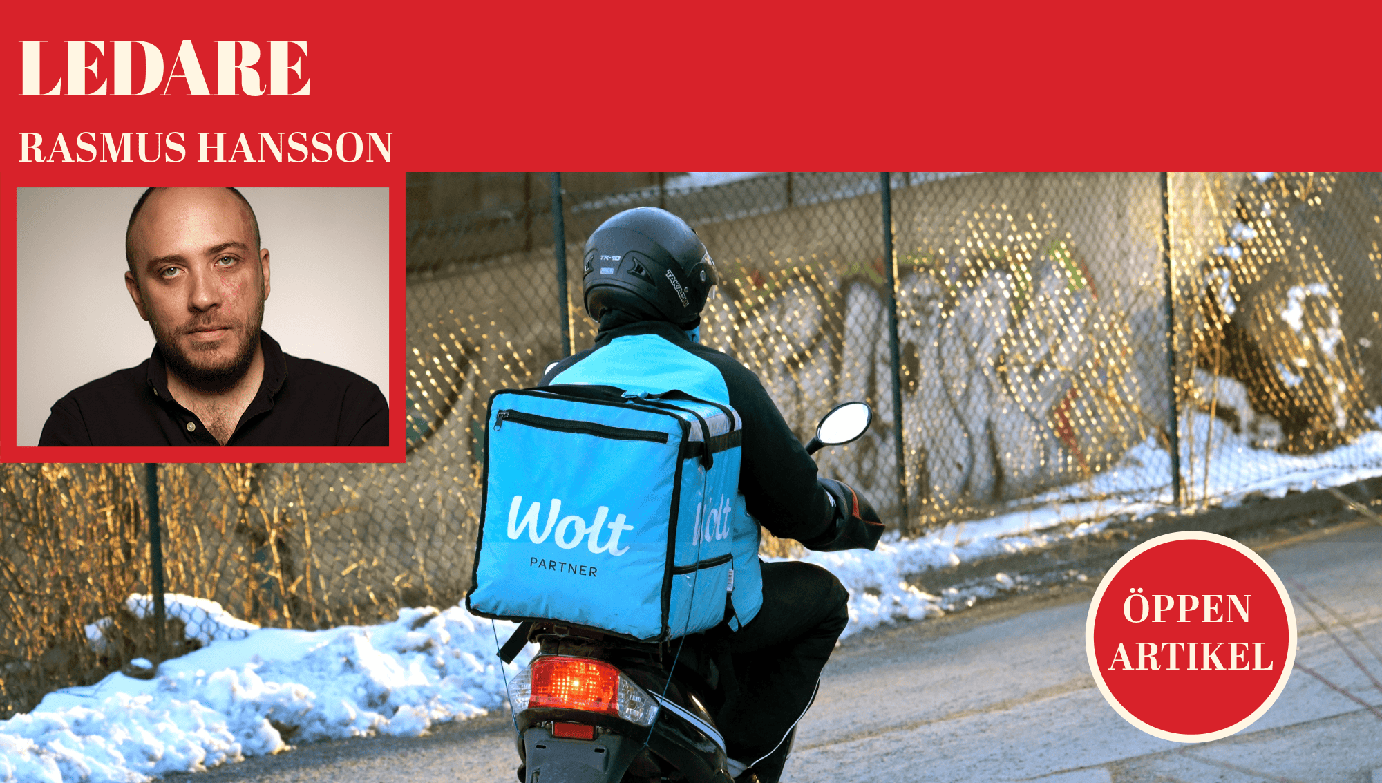 Din hämtmat kommer med slavliknande villkor