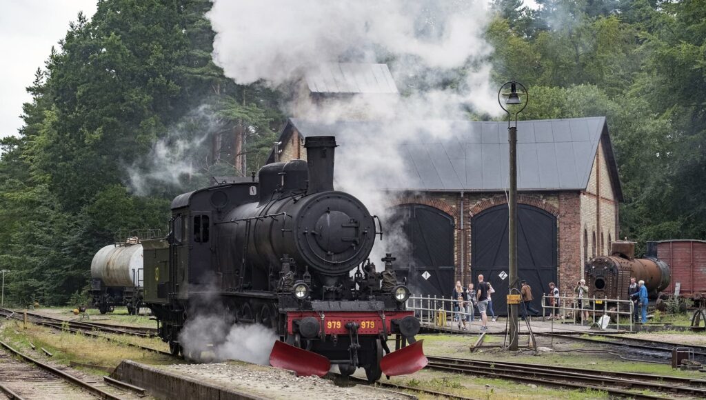 Ångtåget på Österlen.