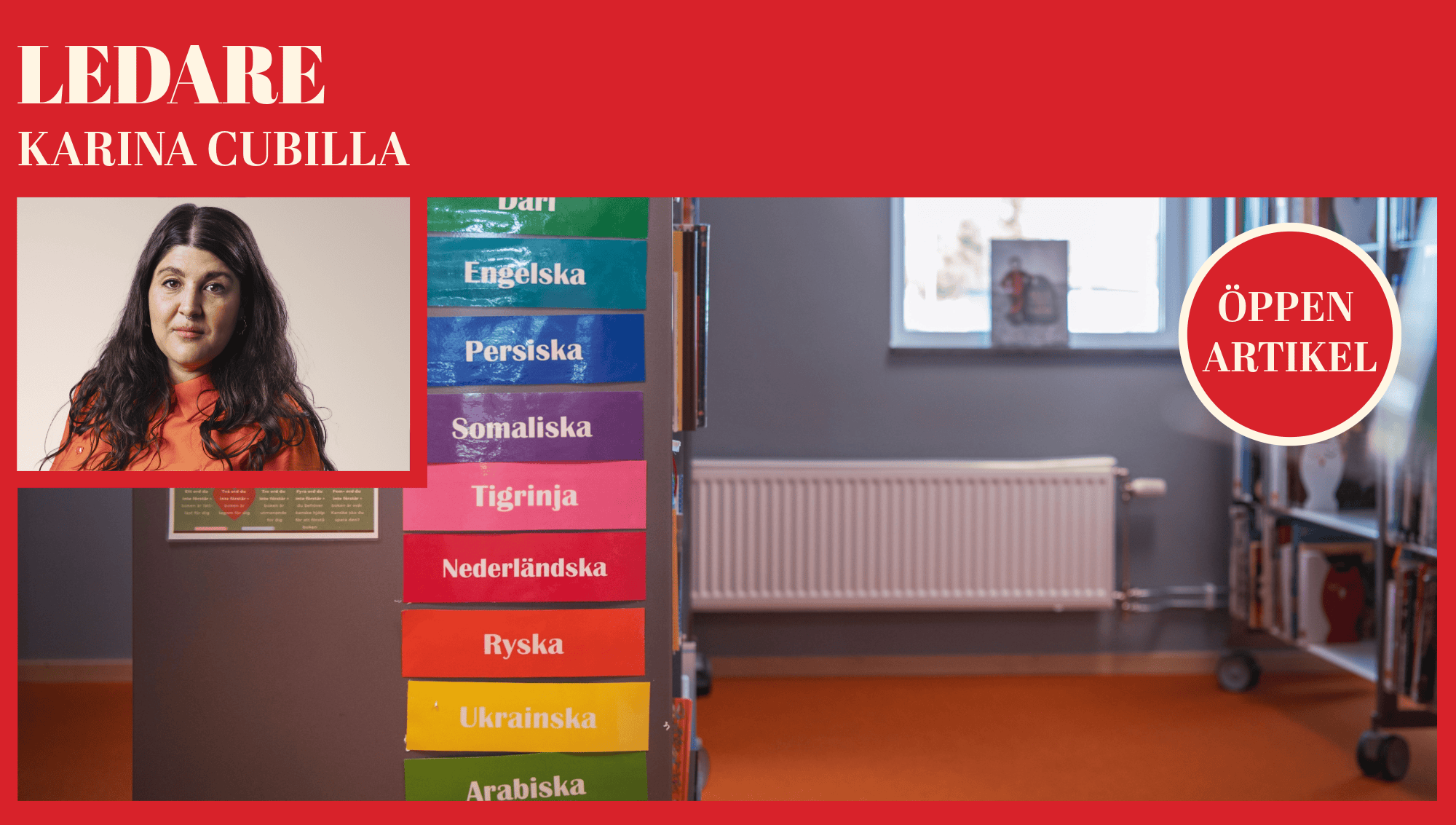 Så länge Sverige är en demokrati får folk prata vilket språk de vill