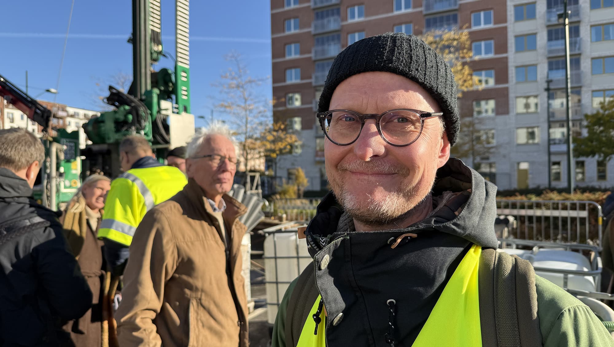 Per Wisenborn, projektledare på Malmö stad. Foto: Olof Broddesson