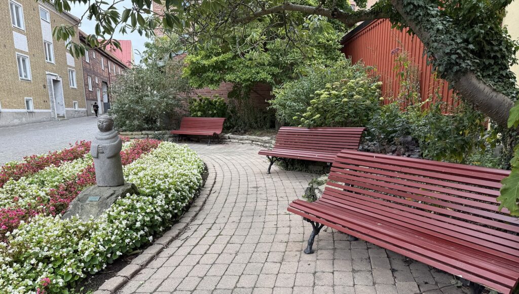 Parkbänkar