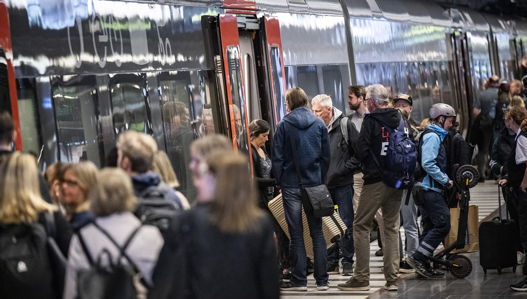 Rekordstort resande med Öresundståg under 2025