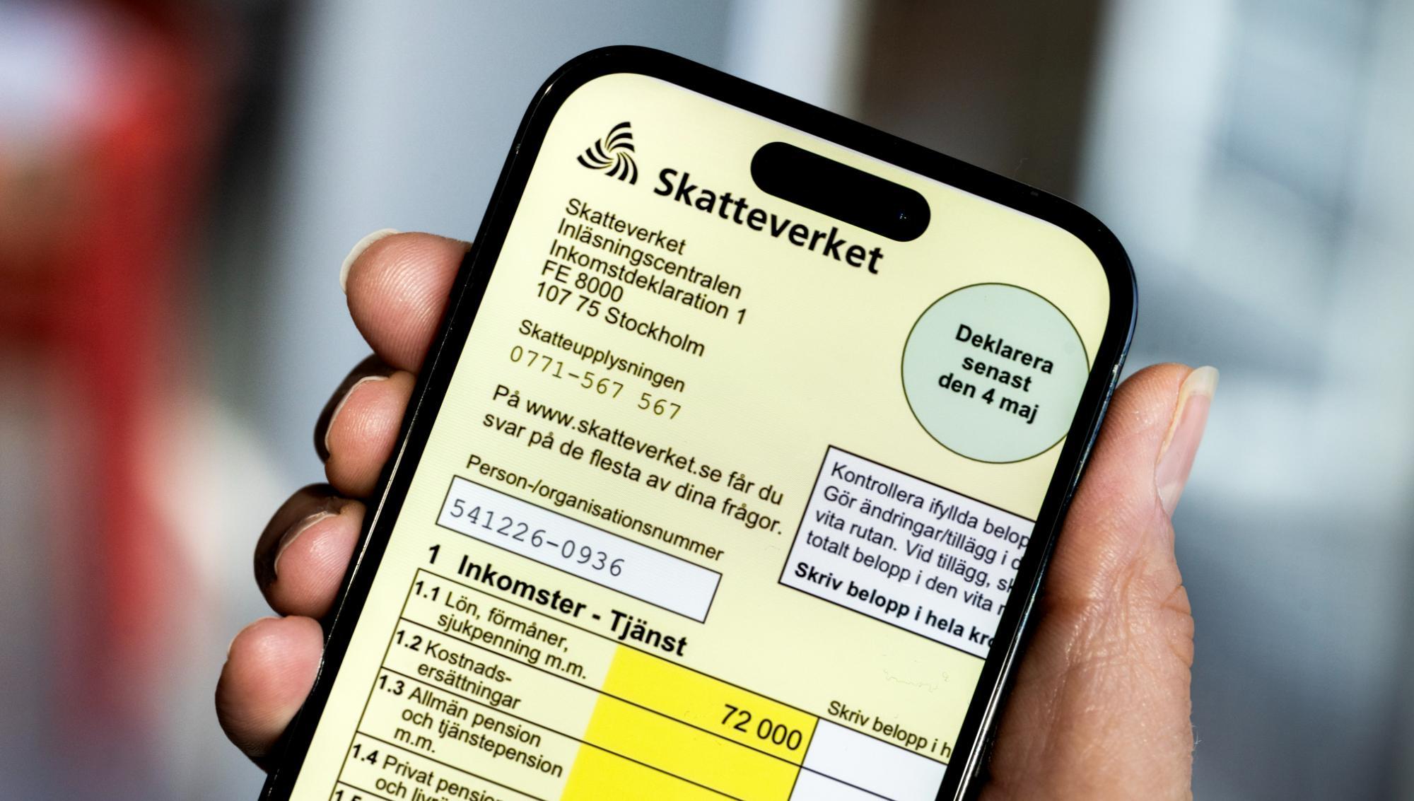 Sista chansen att få skatteåterbäring strax efter påsk