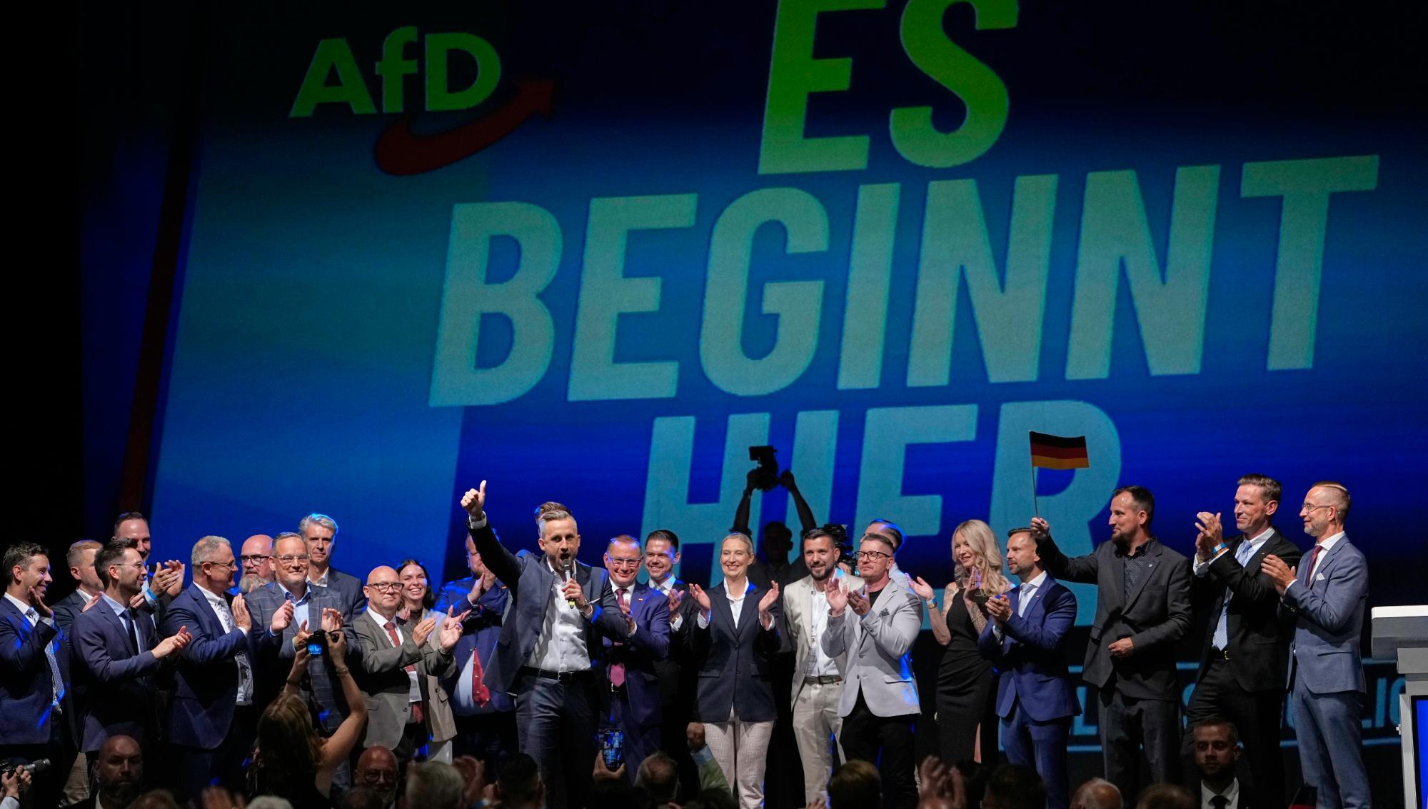 Storseger för högerextrema AfD i tyskt delstatsval