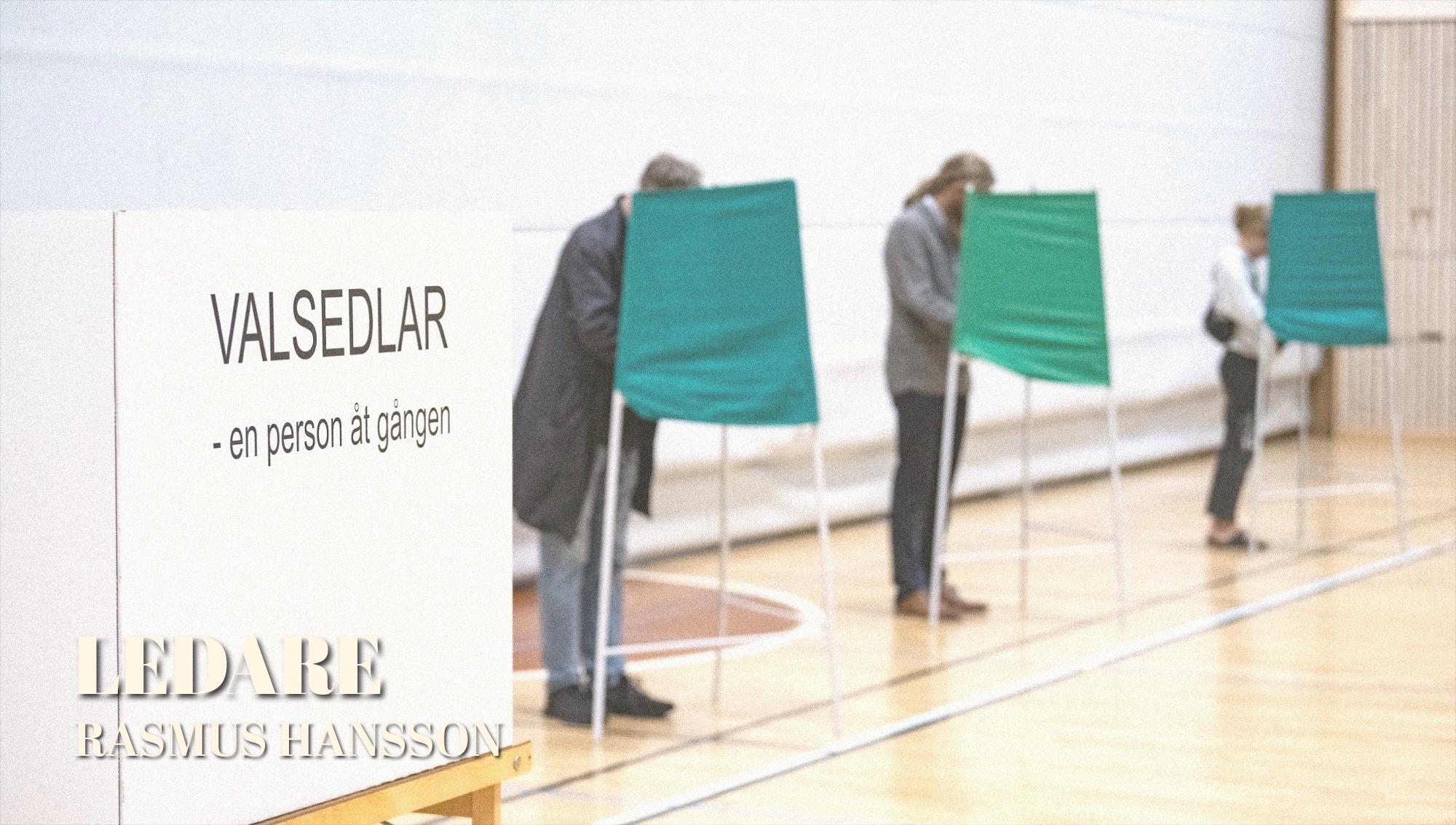 Imorgon vaknar vi förhoppningsvis upp till ett nytt Sverige