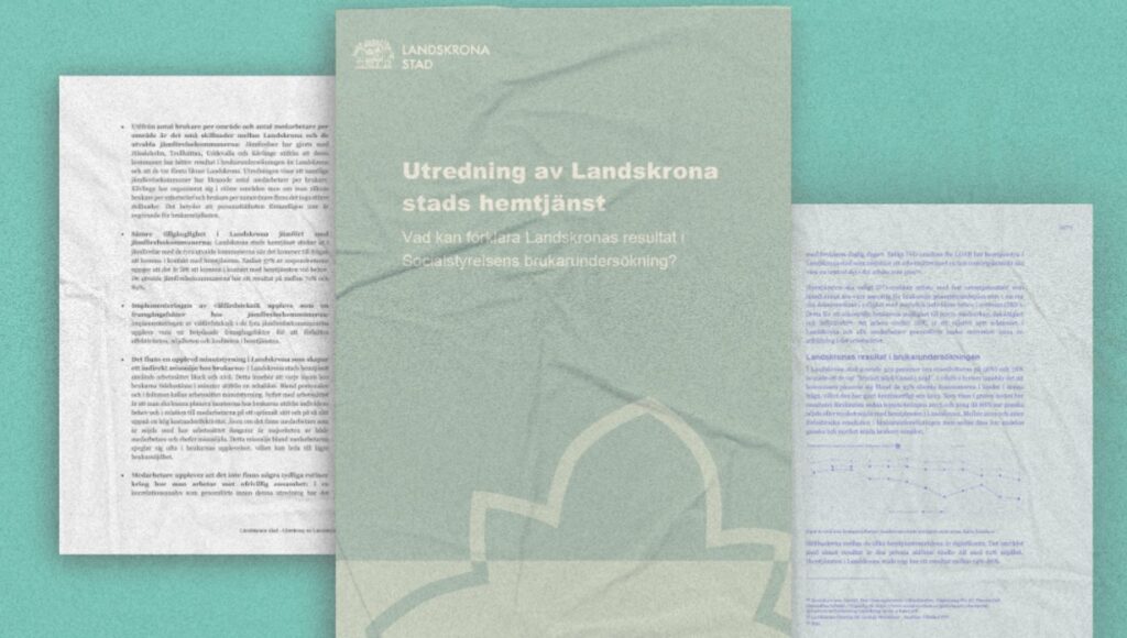 Utredning av hemtjänsten försvann